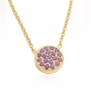 Ramla Lola Birthstone Necklace - Amethyst